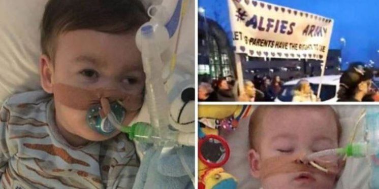 Dječak Alfie Evans isključen s aparata i dalje diše