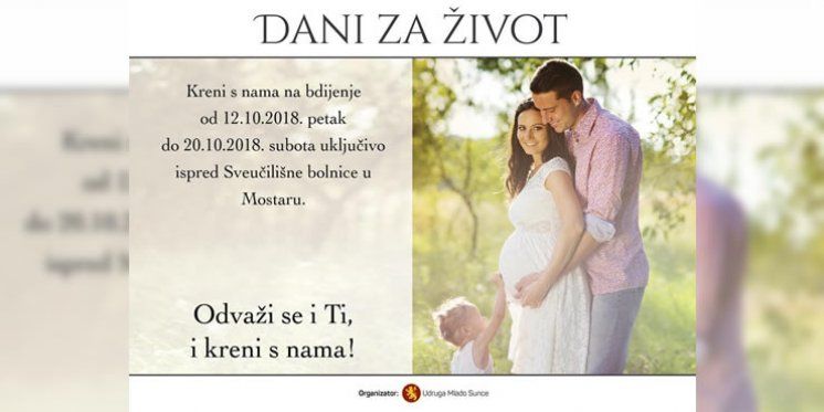 Započinju devetodnevni dani za život u Mostaru