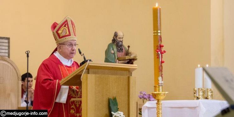 Mons. Luigi Pezzuto: qui si sente la vicinanza di nostra Madre, la Regina della Pace