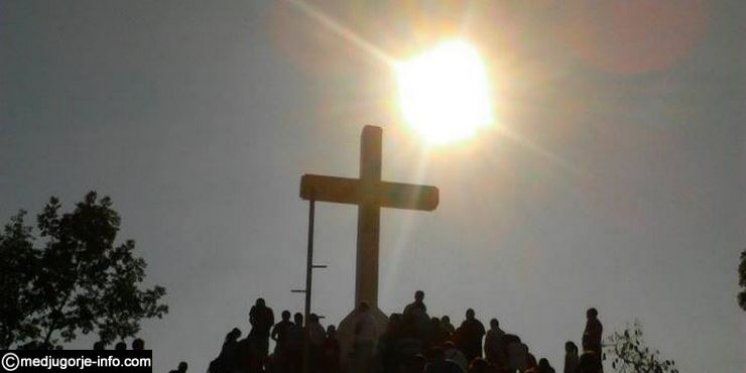 SUL KRIŽEVAC A MEĐUGORJE HO VISTO IL GESÙ MISERICORDIOSO