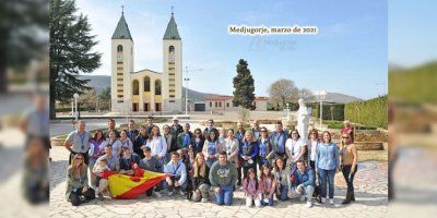 Hodočasnici iz Španjolske u Međugorju