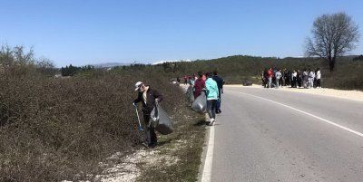 Zajednička akcija čišćenja Frame i OFS-a u župi Međugorje 