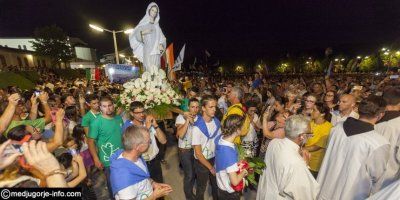 Proslava 40. godišnjice Gospinih ukazanja