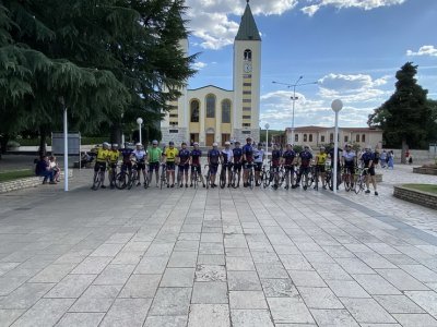 Biciklistička Udruga Mahično, Karlovac u MEĐUGORJU