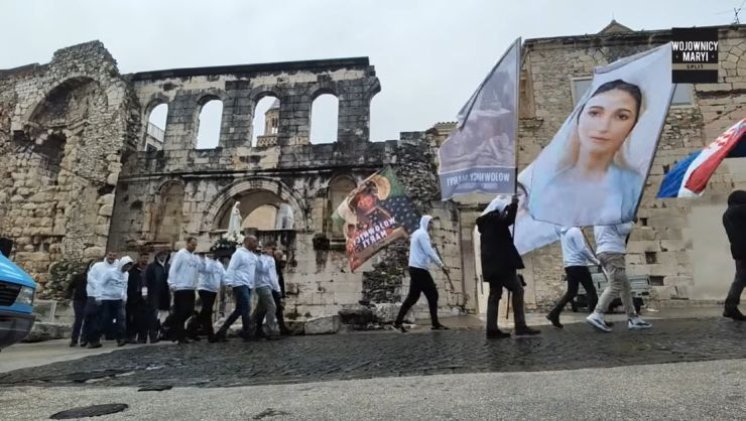 (VIDEO) ZAJEDNIŠTVO BRAĆE U MOLITVI! Pogledajte veličanstvene prizore Marijinih ratnika u Splitu