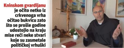 Fra Mario Knezović komentirao misi u Kninu: “Dogodilo se nešto nedopustivo”