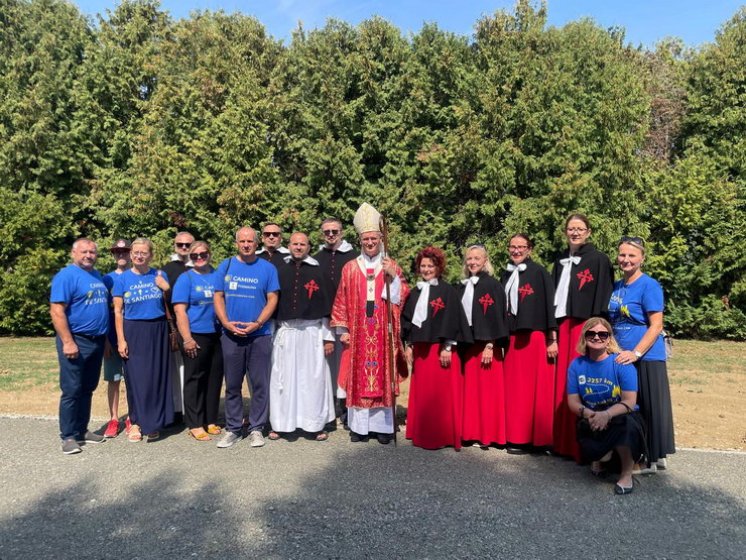 Bratovština svetog Jakova Hrvatska u procesiji Svete nedjelje u Ludbregu poziva na Camino Podravinu