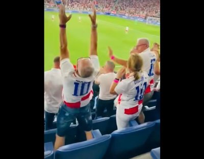 HIT SNIMKA Pogledajte slavlje obitelji Modrić u trenutku kada Luka zabija gol za pobjedu Hrvatske!