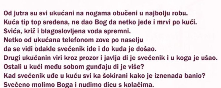 Kako u Dalmaciji dočekuju svećenika na blagoslov?