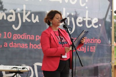 HOD ZA ŽIVOT U VARAŽDINU Jedva sam izbjegla vlastiti abortus, ‘nakupina stanica’ iz priče sam ja