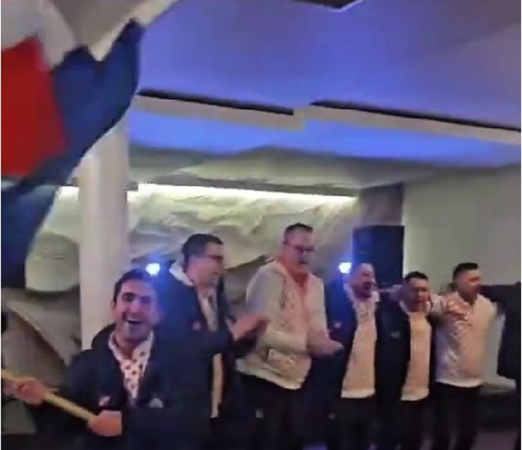 [VIDEO] Hrvatski svećenici europsko srebro proslavili hitom Marka Perkovića Thompsona