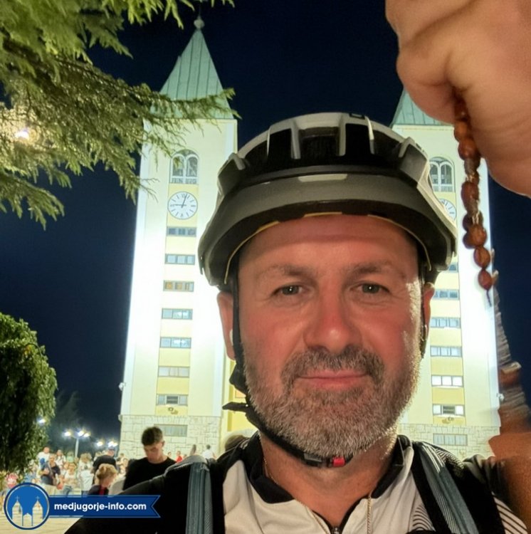 Mato je prebolio rak, a sada u Međugorje iz Zagreba za tri dana stigao biciklom