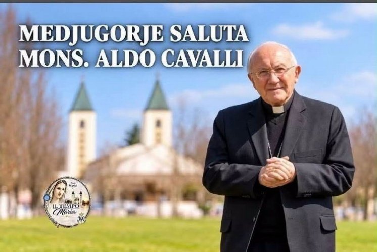 MONS. ALDO CAVALLI SE OPRAŠTA OD MEĐUGORJA