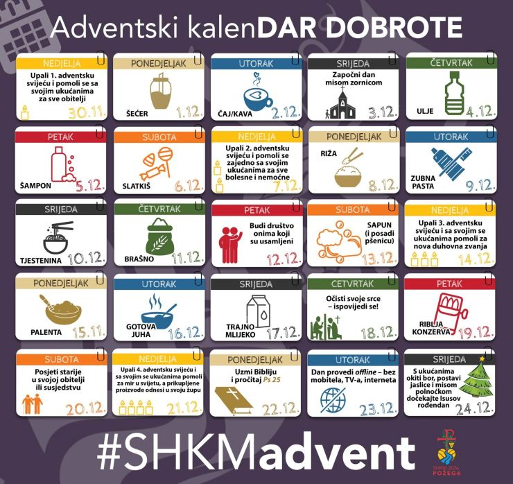 adventski kalendra skhm