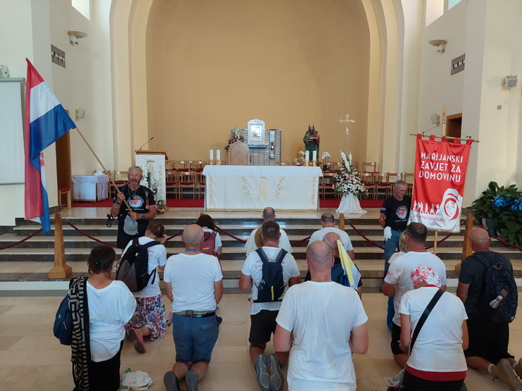 marijanski zavjet za domovinu stigao u medugorje 2024